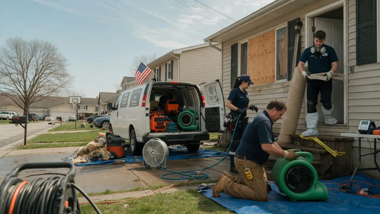 Water Damage Restoration in Hazel Crest, IL near me
